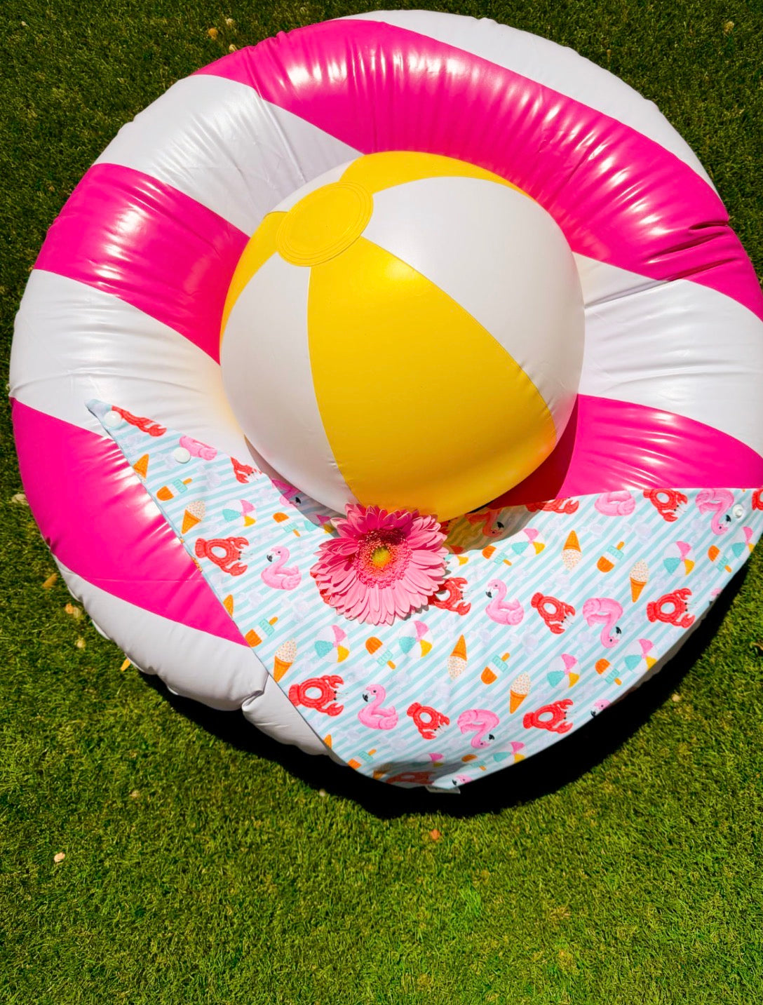 Kumas Pool Pawty Bday! (Mystery summer backing)
