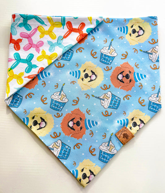 A golden birthday (blue)